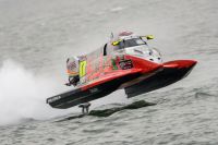 STRONG WINDS AND ROUGH SEAS FORCE CANCELLATION OF UIM F1H2O GRAND PRIX OF SAUDI ARABIA